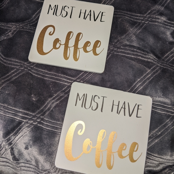 Coffee Lovers coaster + cozy set☕ - Picture 2 of 4